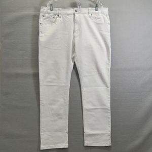 Men’s BLIND TRUST White Denim Jeans Straight 40/32